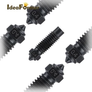 5 boquillas de acero endurecido de 0,4 mm para impresoras 3D Neptune 4 Max/Neptune 4 Plus - Imagen 1 de 8