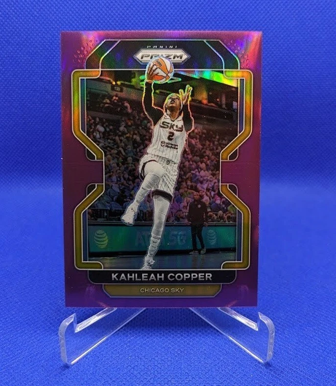 KAHLEAH COPPER 2022 Panini Prizm WNBA #137 Purple Prizm /99 Chicago Sky