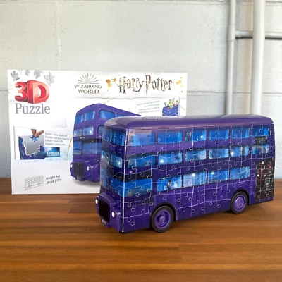 Ravensburger Harry Potter Knight Bus 3D Jigsaw Puzzle Storage Container 8+ - image 1 of 4