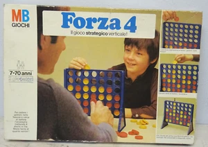 Forza 4 Gioco di straregia verticale Codice 4545 - MB giochi 1978 Completo - Foto 1 di 8