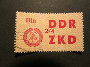 DDR ZKD C 31 Bln 2/4 echt gestempelt Berlin geprüft Paul BPP - Bild 1 von 2