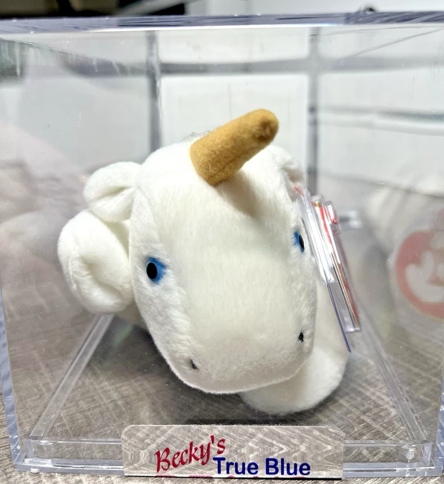 TY Beanie Baby Fine Mane MYSTIC Unicorn Authenticated 3rd/1st GEN RARE Gorgeous! - Image 1 of 4