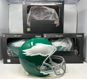 Unsignierter Philadelphia Eagles Throwback Kelly Green Full Size Replica Helm - Bild 1 von 5