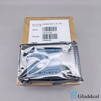 NEW P18434-B21 P18478-001 960GB SATA 6G 2.5" MU SSD Gen10 Solid State Drive - Image 1 of 4