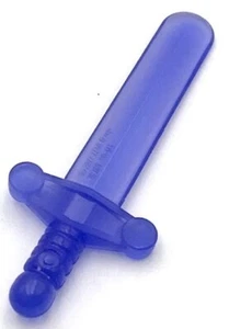 Lego Neu Trans-Lila Minifigur Waffe Schwert Kurzschwert Griff Teil - Bild 1 von 1