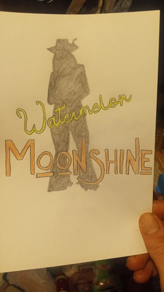 Lainey Wilson "Watermelon Moonshine" Drawing  - Image 1 of 1