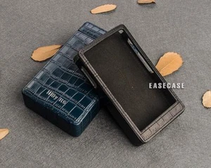 Funda de cuero genuino hecha a medida A4+A6 para HIBY R6 - Imagen 1 de 10