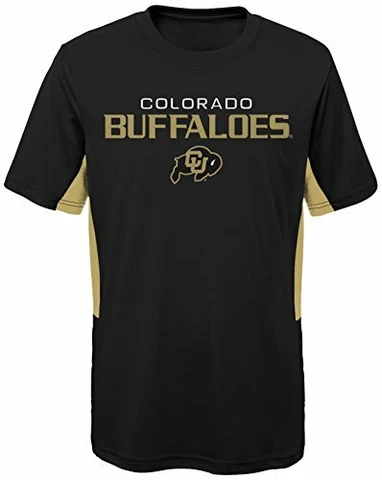 NCAA by Outerstuff NCAA Colorado Buffaloes Youth Boys "Mainframe: Short Sleev Cover