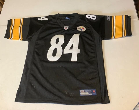 Reebok Onfield NFL Pittsburgh Steelers Antonio Brown #84 Jersey Size M Stitched Cover