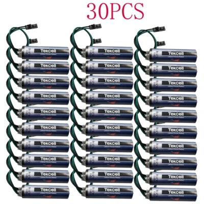 30x for Tekcell SB-AA11 3.6V 2400mAh AA Battery Non Rechargeable with Black Plug - Image 1 of 4