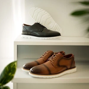 Ferro Aldo Kenneth Herren Oxford Schnürschuhe Sneaker - Bild 1 von 18