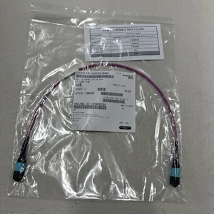 10 Each 24F MTP/F OM4 MTP/F MULTIMODE ELITE TRUNK CABLE 3.5MM, 10145154-C040LF - Afbeelding 1 van 10
