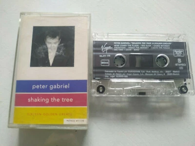 Peter Gabriel Shaking the Tree Sixteen Golden Greats 1996 Cinta Tape Cassette Am - Image 1 of 3