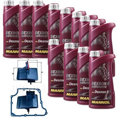 12L mannol Dexron II Mahle Filtro de Aceite Transmisión para Opel Vectra B 1.8i - Imagen 1 de 4