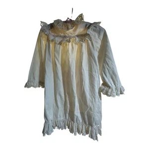 Antique Girl’s Dress/ Gown Pjs Handmade - Picture 1 of 12