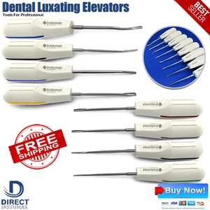 Dental White Root Elevator Oral PDL Luxating Tooth loosening Diff Sizes - Picture 1 of 62