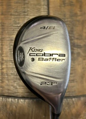 King Cobra Baffler 4/R 23* Cobra Adila NV-HL 65 Shaft Reg Flex Gently used - Image 1 of 4