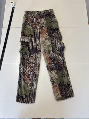 Vtg Realtree Hunting Pants Mens S 28x30.5 Camo Fleece Made In USA - Image 1 of 4