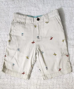 NWT! Wonder Nation Boys Shorts size 6 Beige Adjustable Waist Surfers Tree Beach - Picture 1 of 4