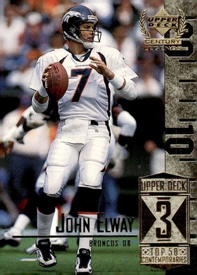 1999 Upper Deck Century Legends #53 John Elway - Image 1 of 2
