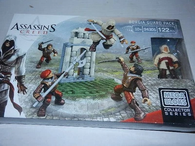new mega bloks Assassin's Creed Borgia Guard pack 94306 collector AF943061 block - Image 1 of 4