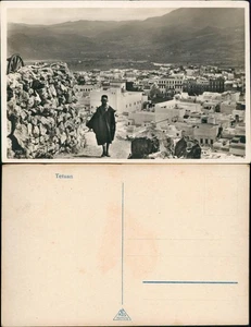 Tétouan Tetuán تطوان Tiṭwān Veduta della città - Uomo 1930 - Foto 1 di 3