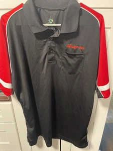 FSP Snap On Tools Poloshirt Kurzarm Herren Gr. 2XL schwarz & rot Mechaniker - Bild 1 von 4