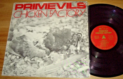 PRIMEVILS *OZ 1st Press 12" LP ' CHICKEN FACTORY ' 1987 EXC+ - Image 1 of 2