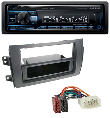 Alpine USB Bluetooth DAB MP3 Autoradio für Fiat Sedici, Suzuki SX 4 - Bild 1 von 4