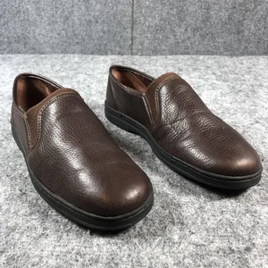 Azaleia Scarpe Donna 8 Pelle Marrone Slip-On Mocassini Comfort Casual - Foto 1 di 15