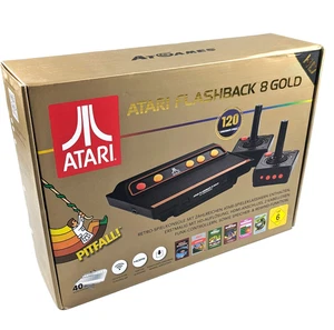 Atari 2600 Flashback 8 Gold HD Konsole + 120 Spiele NEU - Bild 1 von 3