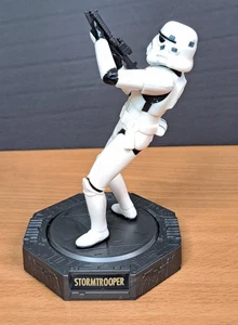 Vintage Hasbro Star Wars Epic Force 6" Stormtrooper 1998 lose drehbar auf Sockel - Bild 1 von 5