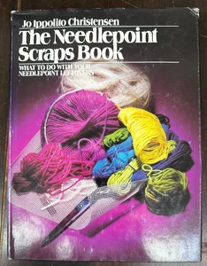 Needlepoint Scraps Book by Jo Ippolito Christensen HC 1982 new - Picture 1 of 10