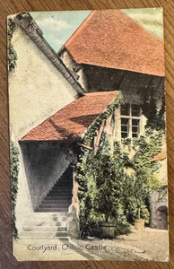 CPA - Carte Postale - SUISSE - Courtyard, Chillon Castle - 1912 - Imagen 1 de 2