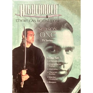 Highlander: The Series Season One 1 NEW (DVD, 8-Disc Set) Adrian Paul TV Show - Imagen 1 de 1