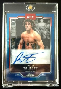 2025 Topps Chrome UFC Payton Talbott Rookie RC Auto /150 #CRA-PT - Imagen 1 de 2