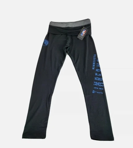 Minnesota Timberwolves Elastic Heart Legging Juniors Size LARGE 11/13 black Cover