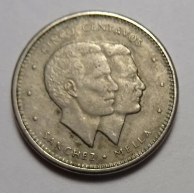 1986 Dominican Republic 5 centavos coin - Image 1 of 2