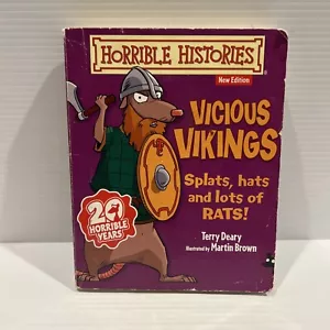 Terry Deary VICIOUS VIKINGS Horrible Histories Book Viking Book Viking Novel - Picture 1 of 6
