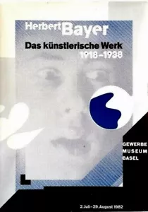 Original Vintage Poster EXPO HERBERT BAYER 1982 Weingart - Bild 1 von 1