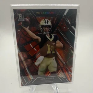 Jake Haener 5/5 Red Wild Chrome Rookie Gem Neuwertig - Bild 1 von 2