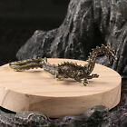 Brass Ancient Evil Dark Dragon Lord Soldier Desktop Miniature Statue Boys Gift
