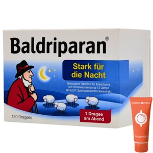 Baldriparan Stark für die Nacht 120 St. zur Linderung von Schlafstörungen - Bild 1 von 7
