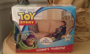 TOY STORY DISNEY PIXAR COMFY THROW BLANKET W/SLEEVES ~ SNUGGIE TYPE ~ STYLE 201 - Picture 1 of 4