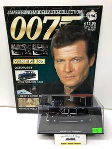 De Agostini #213 James Bond collezione modellini auto n.114 Austin FX4 - Foto 1 di 2