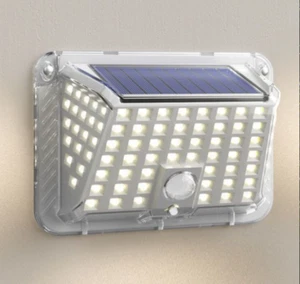 90LED Solar Light Motion Sensor 3 Modes Lamp Outdoor Wall Street Yard Garden USA - Picture 1 of 17