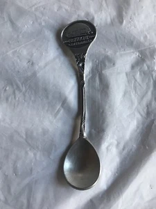 Vintage 2003 Souvenir Spoon Teaspoon - First Flight Centennial - Solid Pewter - Picture 1 of 4