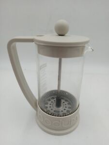 BODUM FRENCH PRESS WHITE / CLEAR DESIGN Small 1 cup?