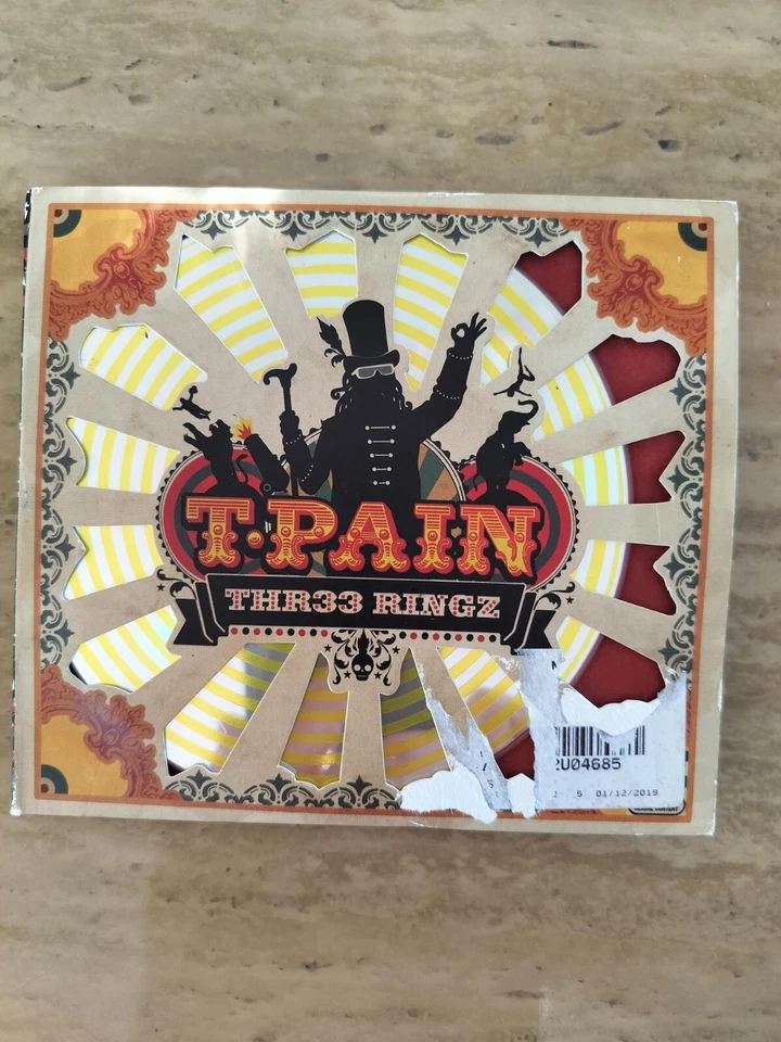 Thr33 Ringz [Deluxe Edition] [PA] [Digipak] by T-Pain (CD, 2008, Jive (USA)) Foto 1 de 1