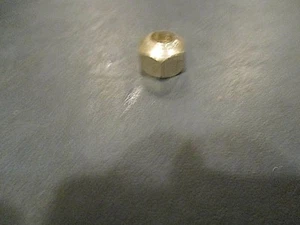 VW ORIGINAL EQUIPMENT QUALITY CLUTCH CABLE ADJUSTING NUT 7mm TYPE 1 - Picture 1 of 2